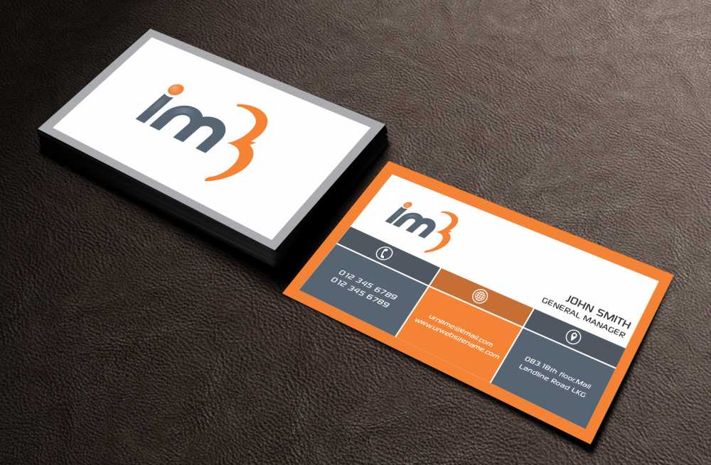 Business Card Design by AwsomeD for iM3 s.r.o. | Design #4930034