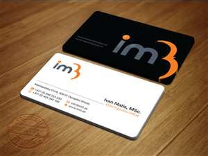 Business Card Design by KZTdesign for iM3 s.r.o. | Design: #4954781