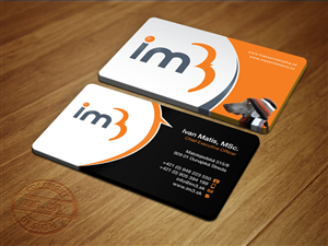 Business Card Design by KZTdesign for iM3 s.r.o. | Design: #4954782
