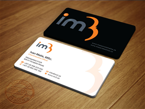 Business Card Design by KZTdesign for iM3 s.r.o. | Design: #4954790