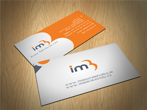 Business Card Design by San for iM3 s.r.o. | Design #4968869