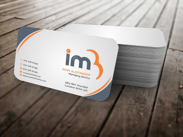 Business Card Design by szabist for iM3 s.r.o. | Design #4930542
