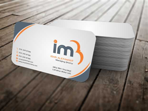 Business Card Design by szabist for iM3 s.r.o. | Design: #4930542