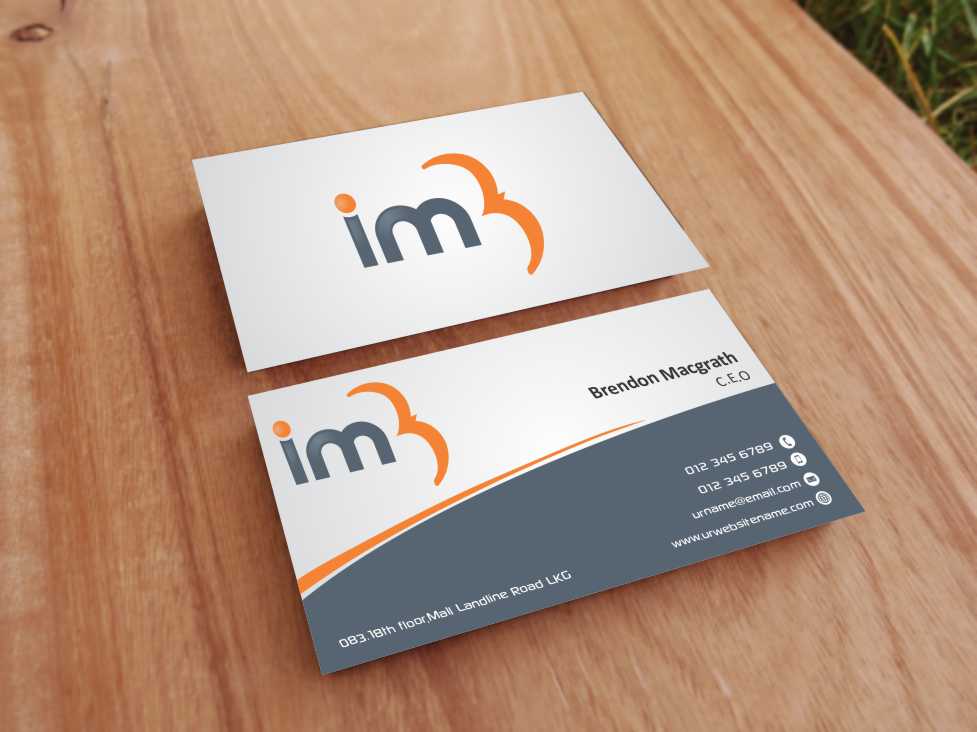 Business Card Design by szabist for iM3 s.r.o. | Design #4930563