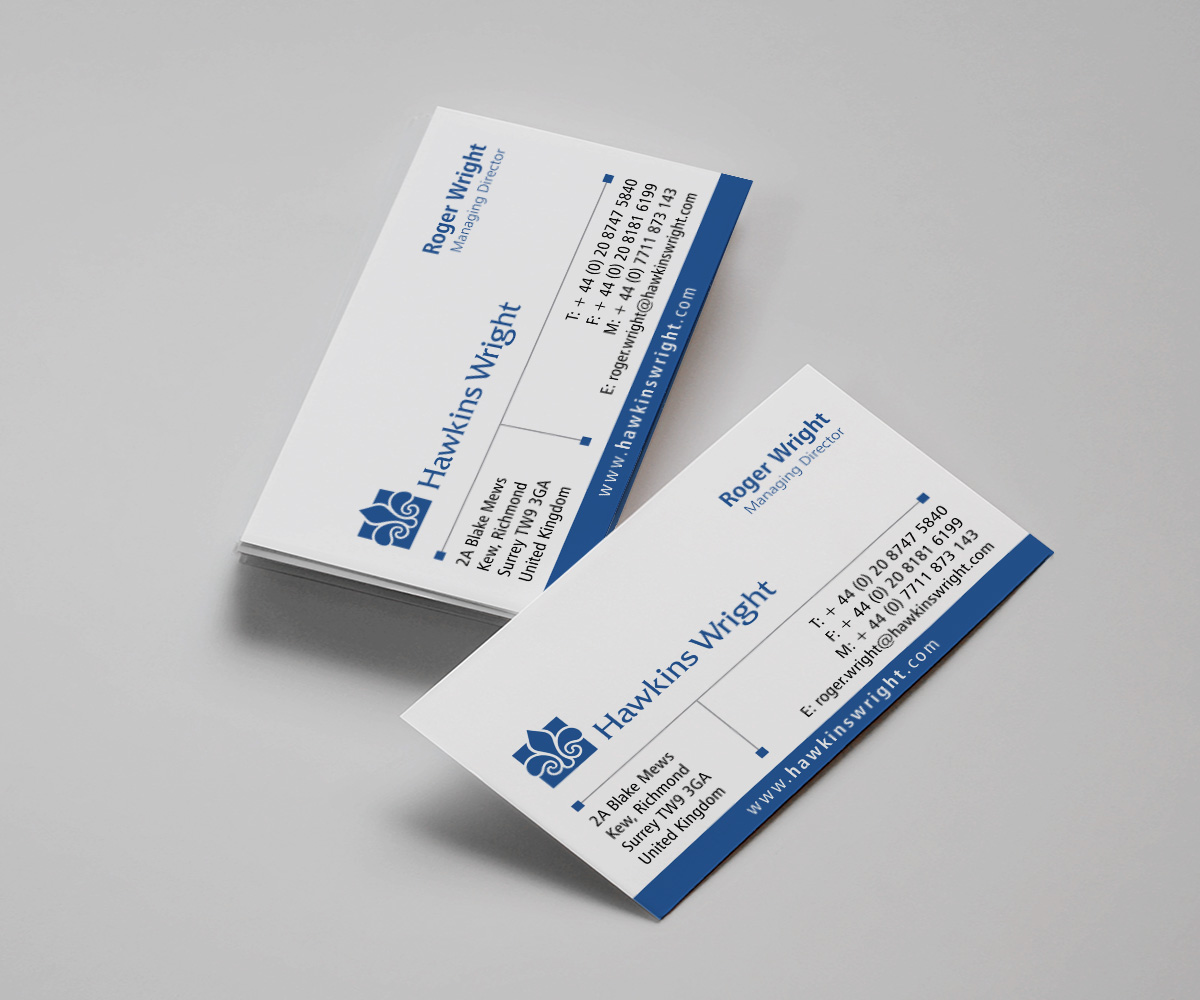 Business Card Design by InfinityDnP for Hawkins Wright Ltd | Design: #5337787