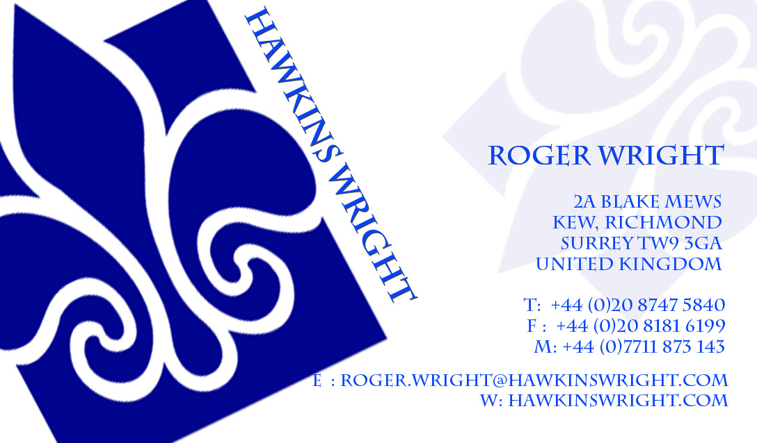Diseño de Tarjeta de Presentación por kbrooksdesigns21 para Hawkins Wright Ltd | Diseño #4714661