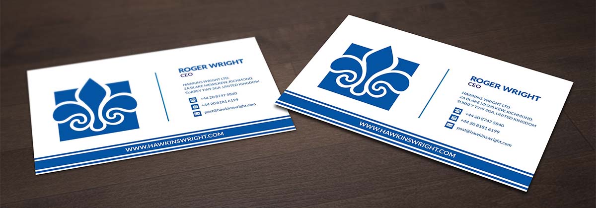 Diseño de Tarjeta de Presentación por Pointless Pixels India para Hawkins Wright Ltd | Diseño #4714166