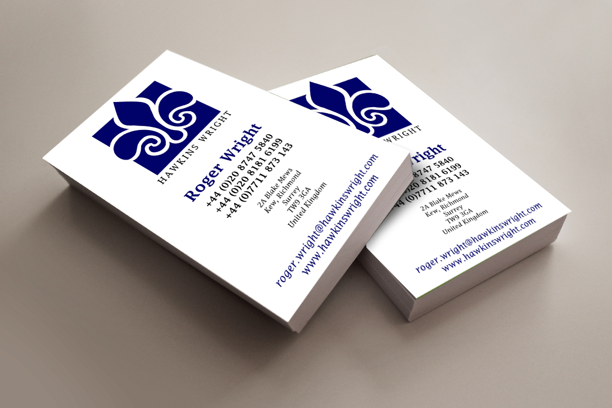 Business Card Design by Ælx for Hawkins Wright Ltd | Design #4714157