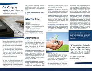 Brochure Design by bibinparker for G Shabbir T/A & Shabbir Co | Design: #4887644