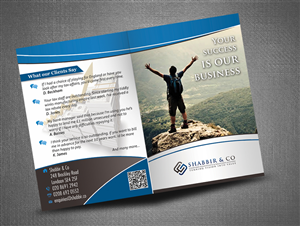 Brochure Design by ESolz Technologies for G Shabbir T/A & Shabbir Co | Design #4825944