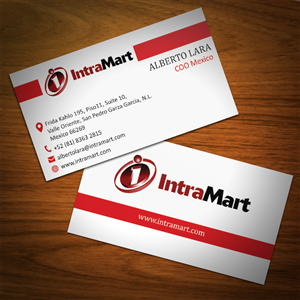 Business Card Design by Abikasirajan for IntraMart | Design: #4719635