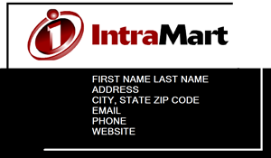 Business Card Design by rubio1990 for IntraMart | Design: #4715030