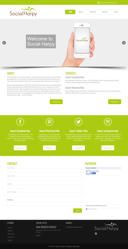 Web Design by Nightmist for this project | Design: #4969717