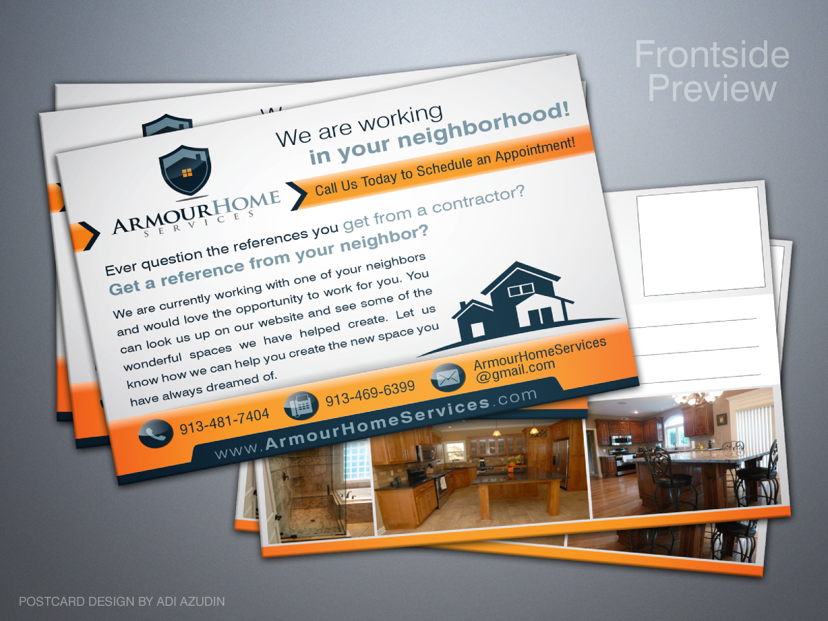 Postcard Design by adiazudin for this project | Design #4746284