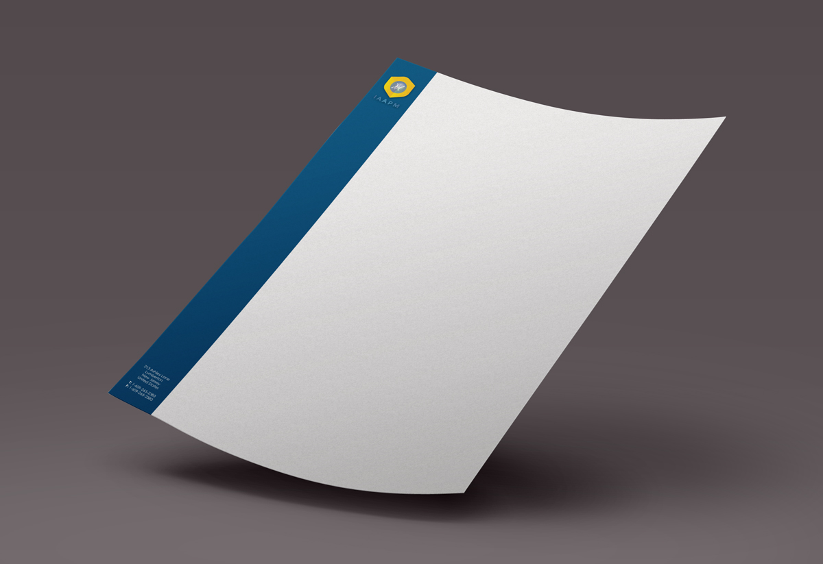 Stationery Design by logodentity for IAAPM Consulting (Shanghai) Co., Ltd. | Design #4777256