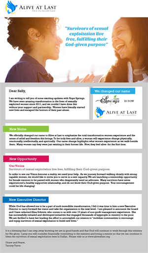 Newsletter Design by Sigita
