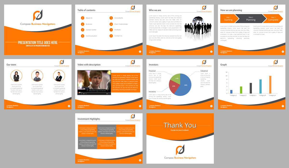 PowerPoint Design by moreslides for this project | Design #4743326
