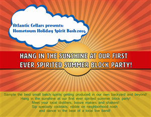 Postcard Design by wrightnowdesigns for Atlantic Cellars | Design #4720114