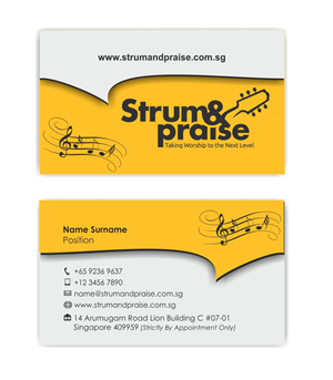 Business Card Design by IneseRo for this project | Design: #5648920