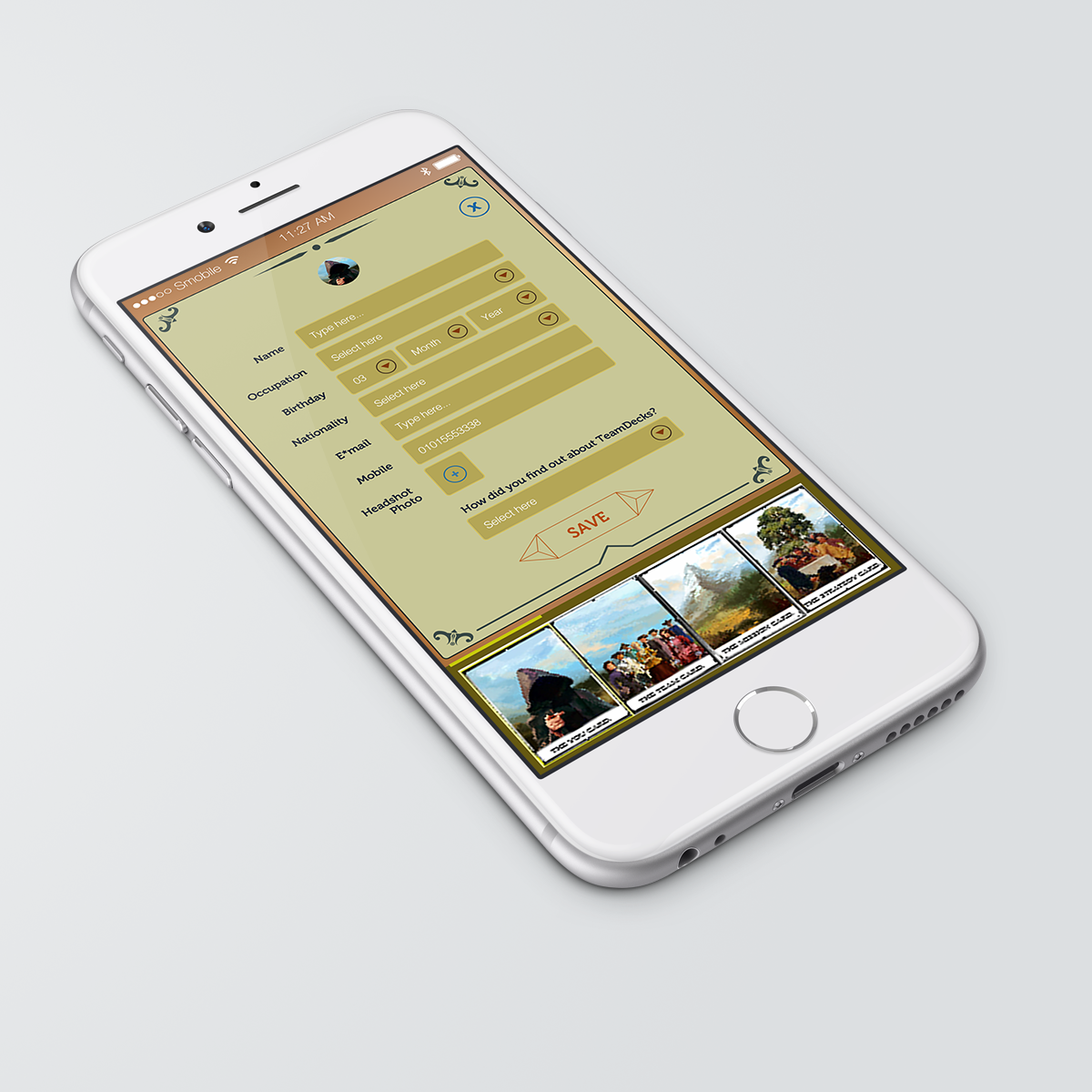 Design Application par sensor pour Ambition House Ltd. | Design : #4791347