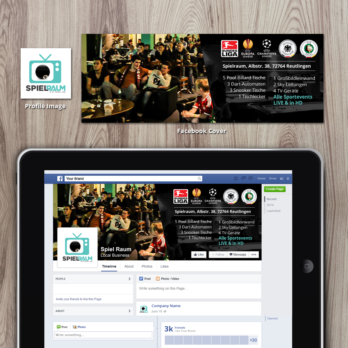 Facebook Design by Nelsur for this project | Design #4738263