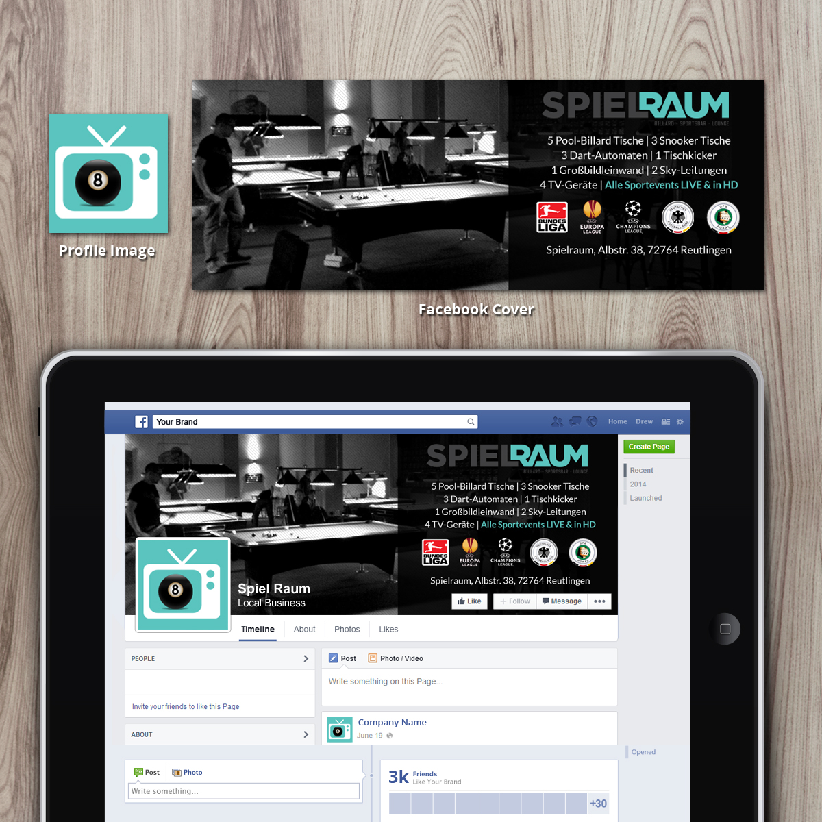Diseño de Facebook por Nelsur para este proyecto | Diseño #4738626