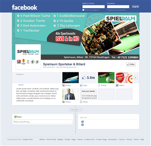 Facebook Design by SONA for this project | Design: #4722310