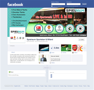 Facebook Design by SONA for this project | Design: #4722513