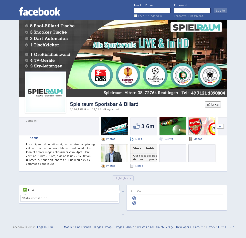 Facebook Design by SONA for this project | Design #4722516
