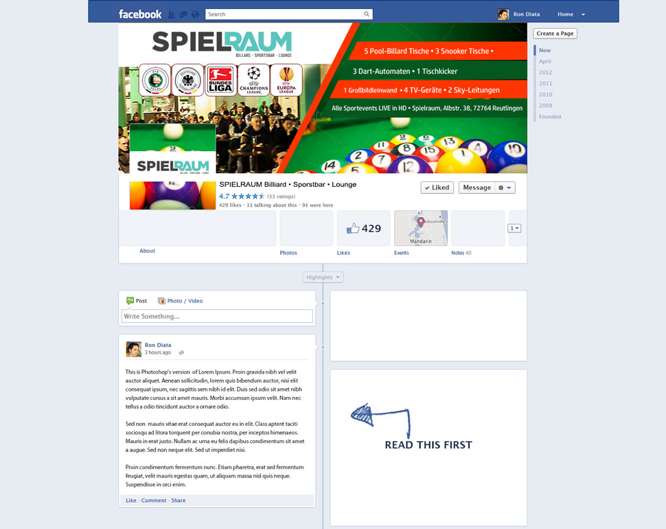 Facebook Design by rdesign12 for this project | Design #4751585
