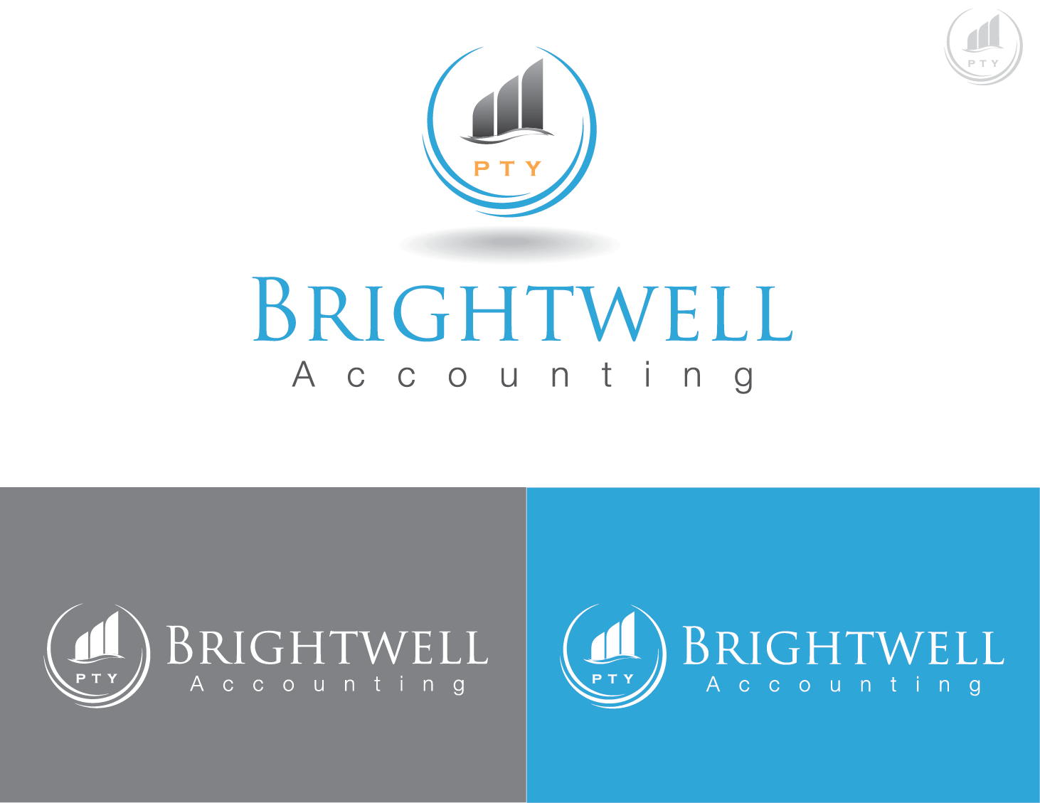 Logo Design by jonnson for Brightwell Accounting Pty Ltd | Design #4731913