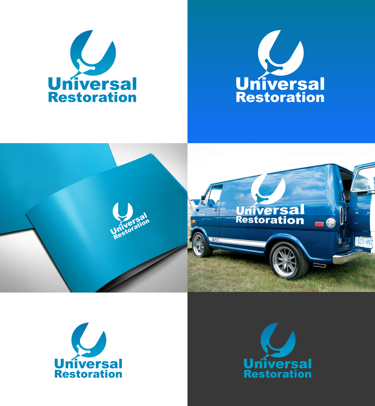 Logo Design by ColorDrops for Universal Carpet Cleaning & Restoration Ltd. | Design #4782587