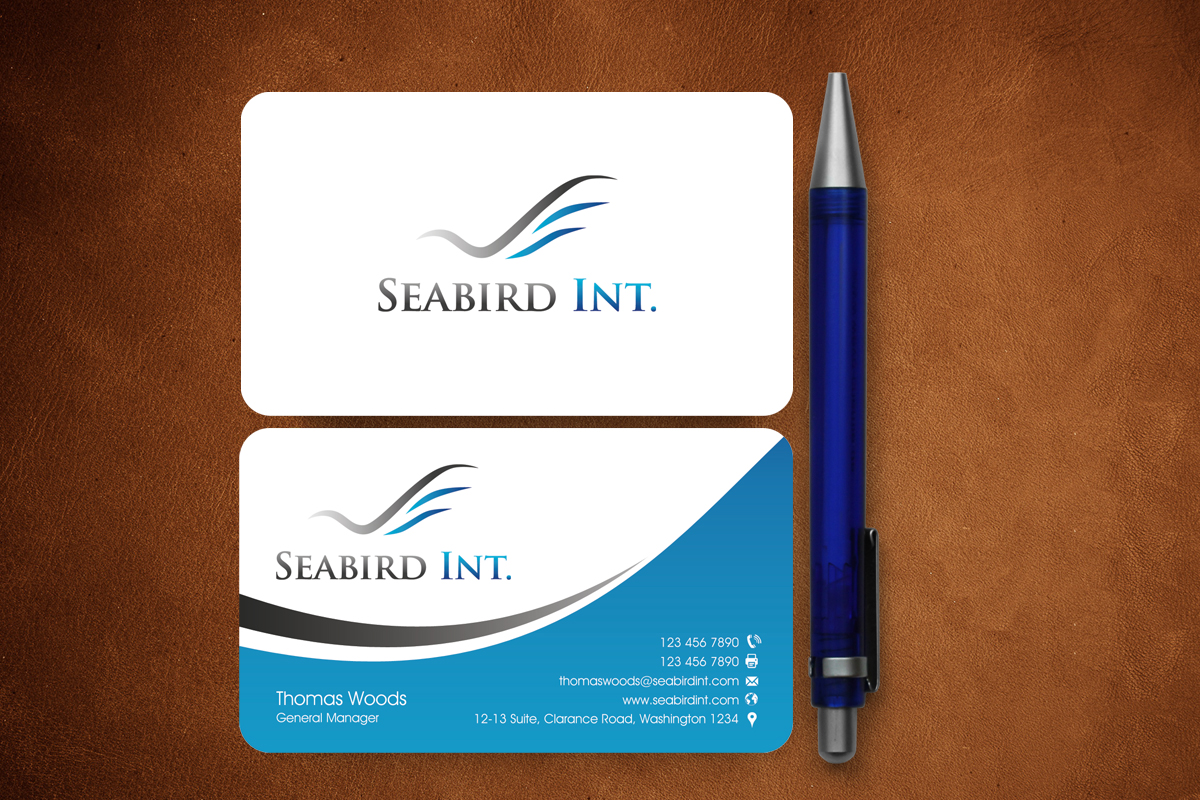 Business Card Design by Sarah Haroon for this project | Design #4776210