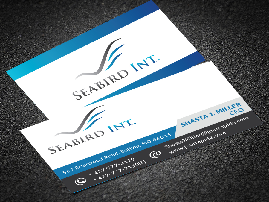 Business Card Design by Jay Patel for this project | Design #4790750