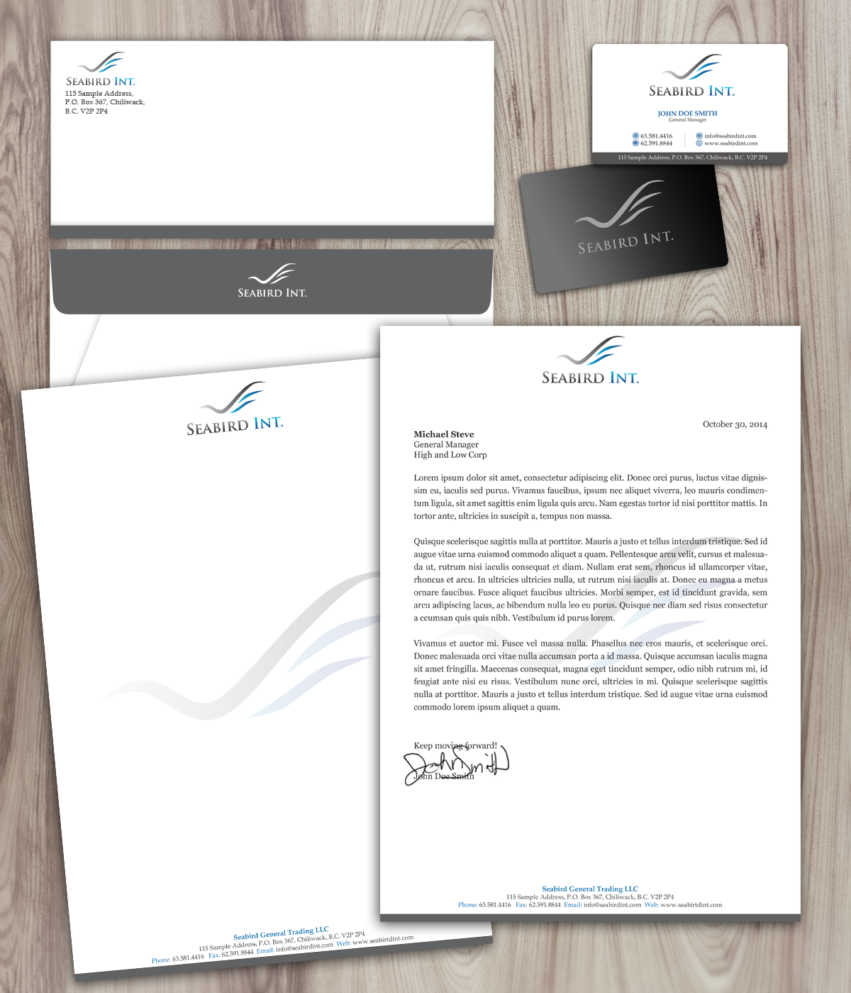 Stationery Design by Nelsur for this project | Design #4797070