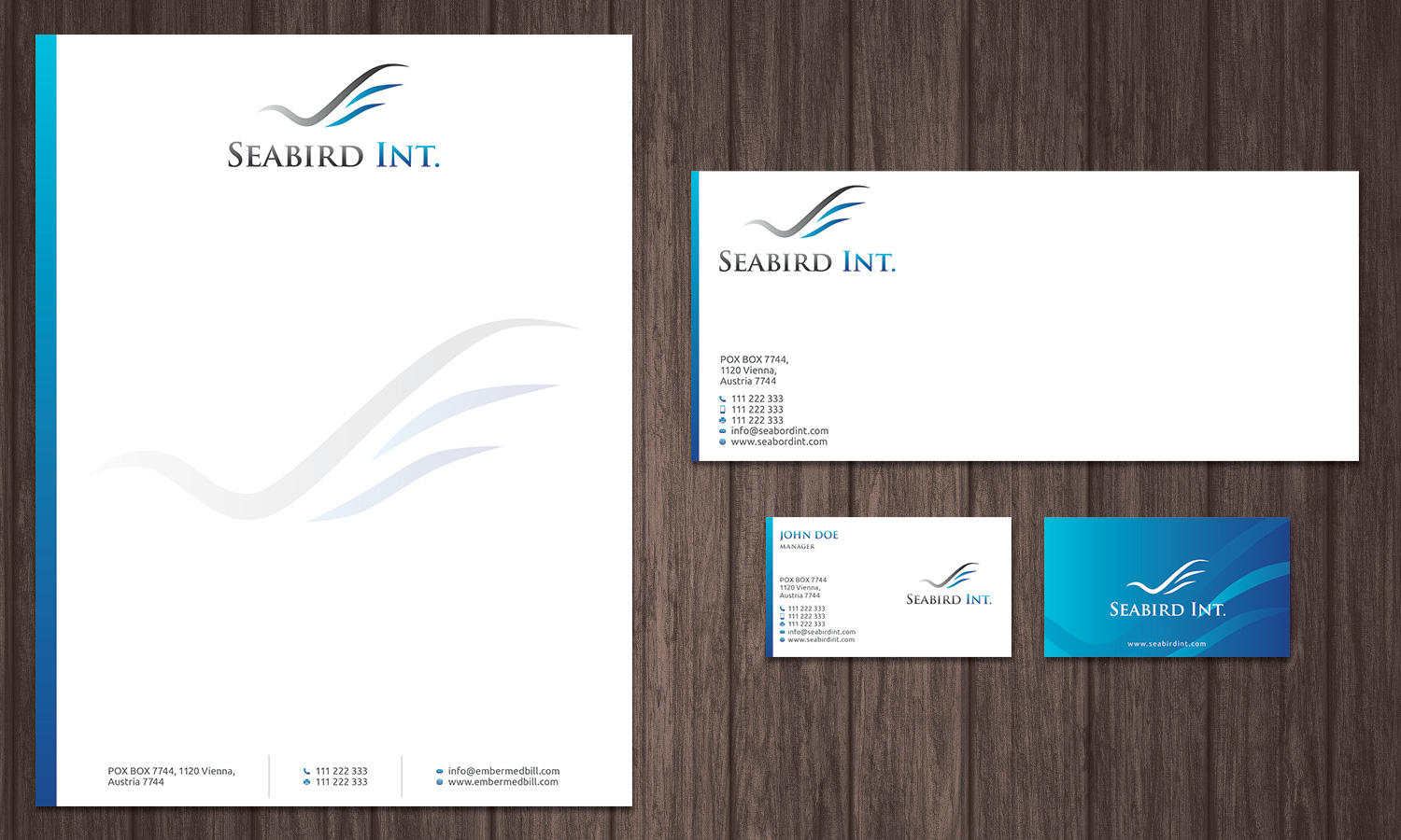 Stationery Design by HammyHS for this project | Design #4783891