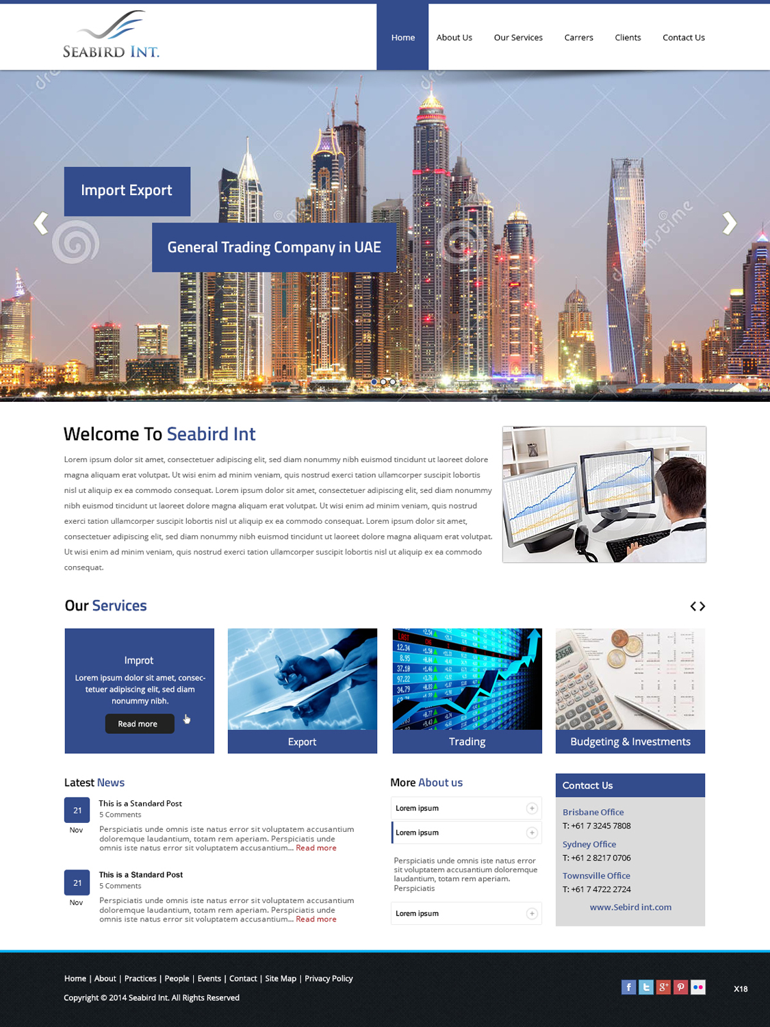 Web Design by pb for this project | Design #4993450