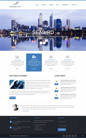 Web Design by pb for this project | Design: #4993451