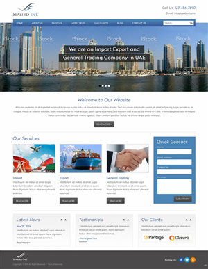 Web Design by pb for this project | Design: #4998892