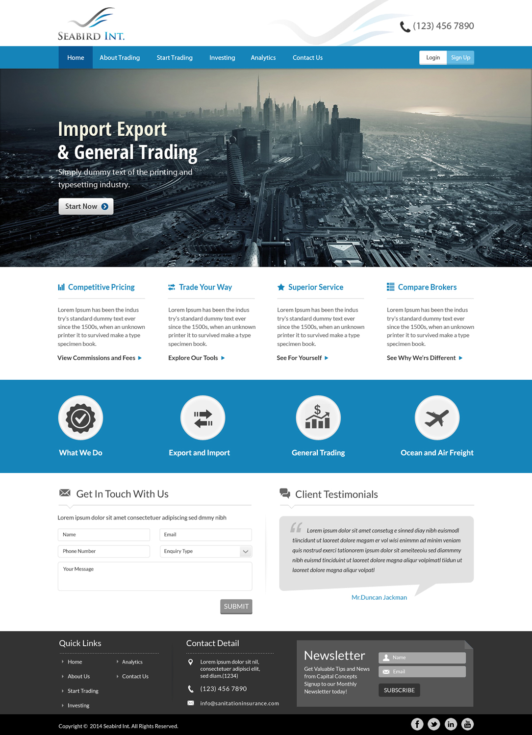Web Design by Sbss for this project | Design: #5015838