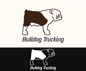 Bulldog Trucking | Logo Design by Anthony