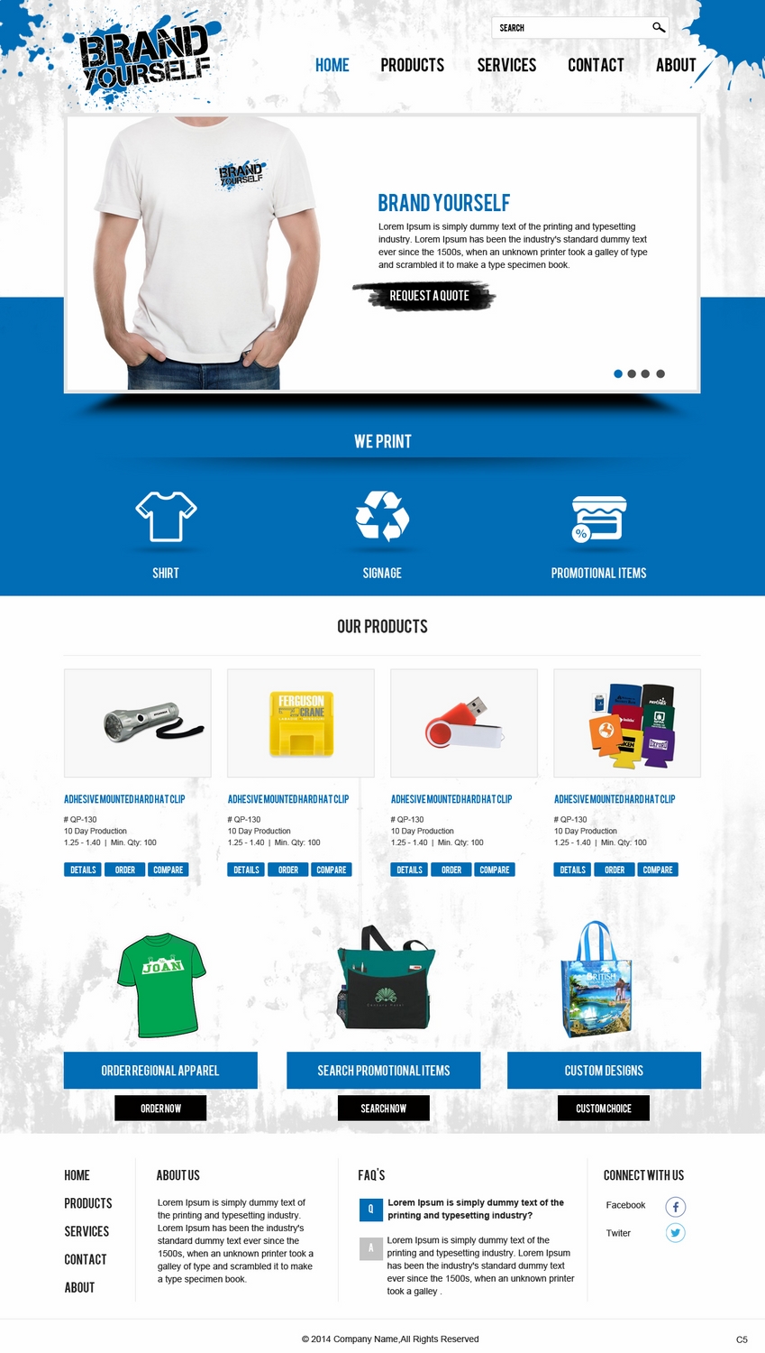 Web Design by pb for Brand Yourself | Design #4735661