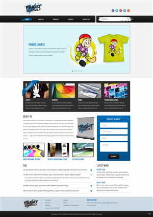 Web Design by pb for Brand Yourself | Design: #4735668