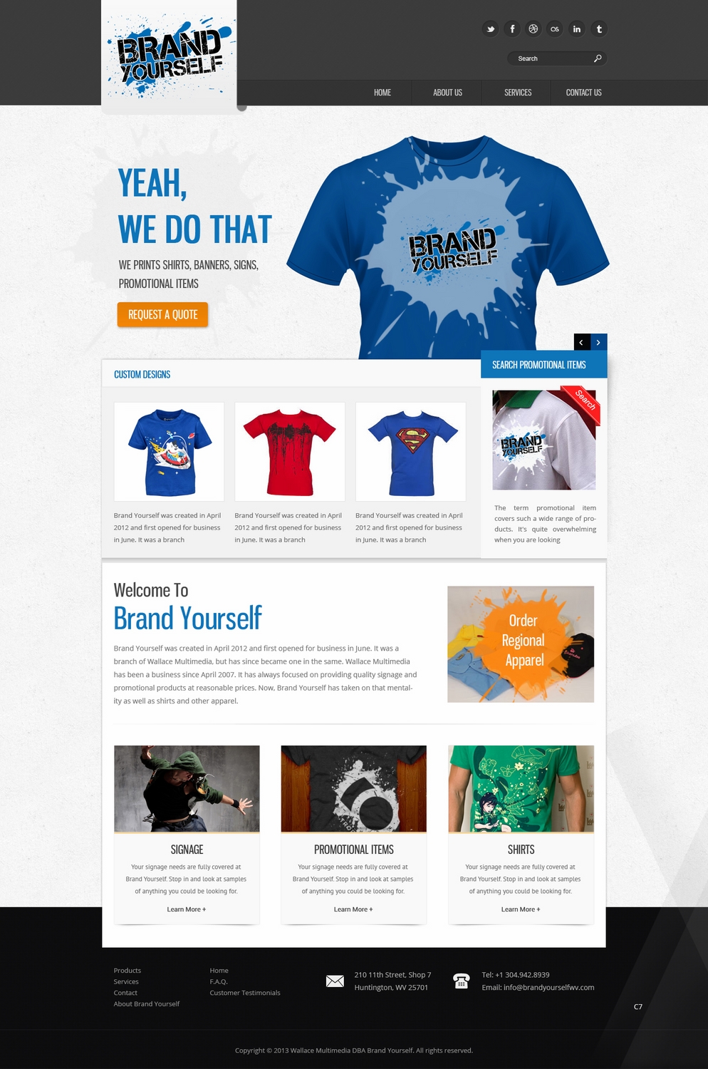 Web Design by pb for Brand Yourself | Design #4735682
