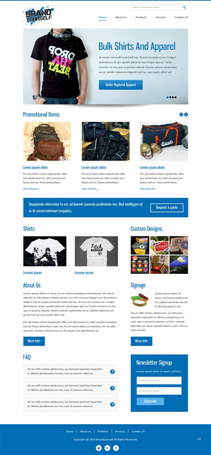 Web Design by pb for Brand Yourself | Design: #4735694