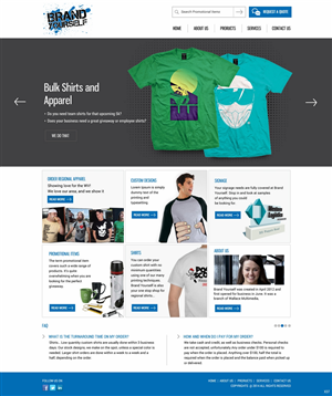 Web Design by pb for Brand Yourself | Design: #4735697