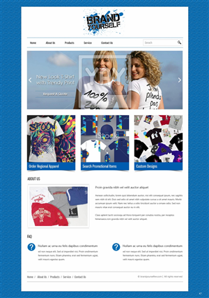 Web Design by pb for Brand Yourself | Design: #4735698