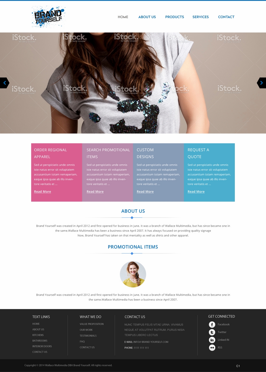 Web Design by pb for Brand Yourself | Design #4742608