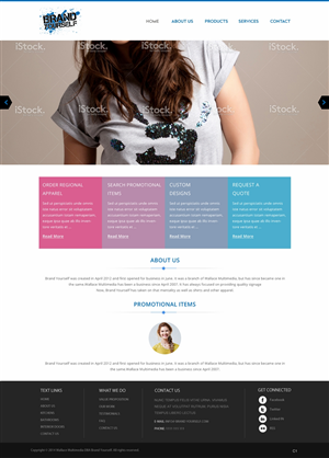 Web Design by pb for Brand Yourself | Design: #4742608