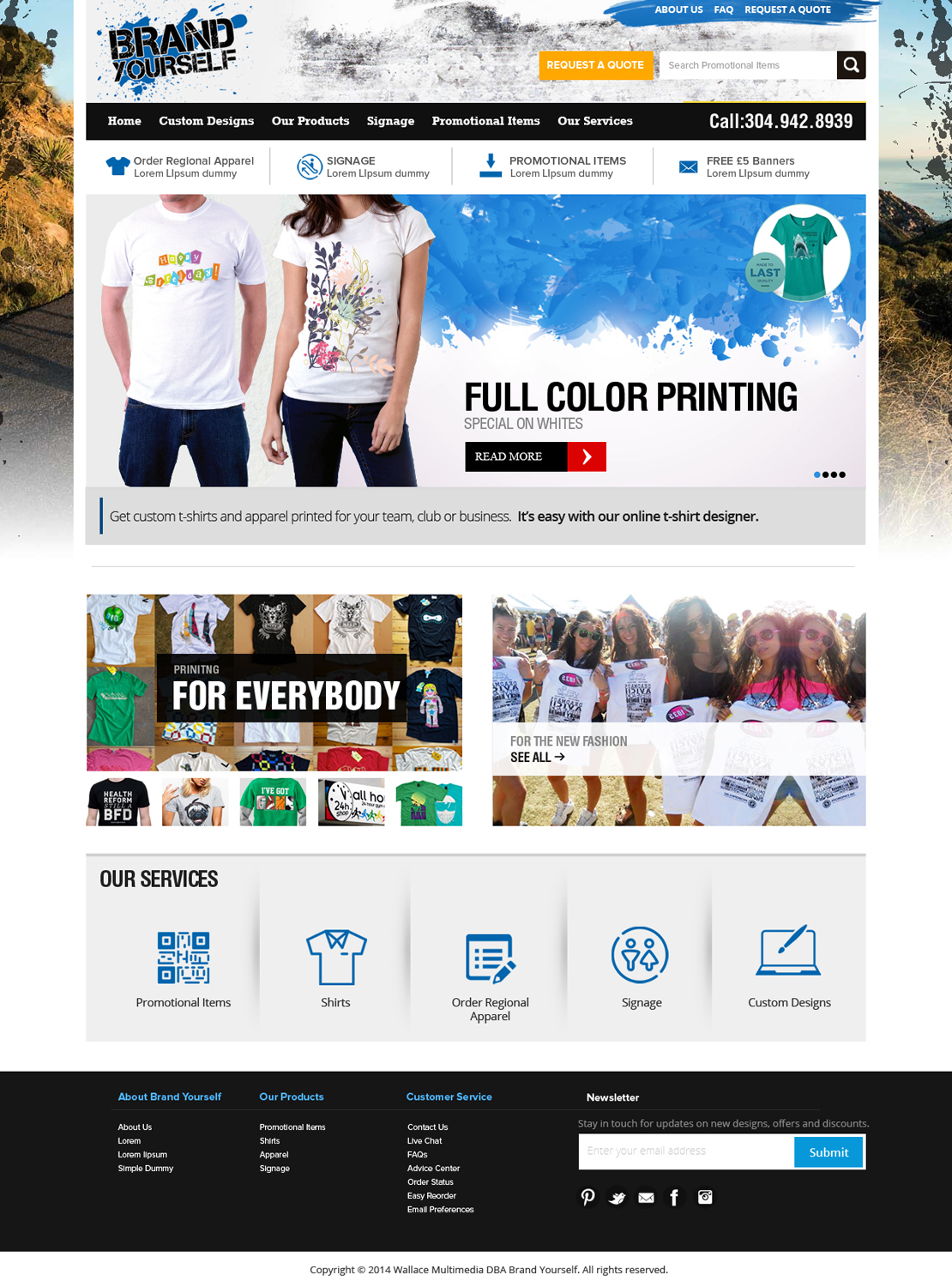 Web Design by OM for Brand Yourself | Design #4731781